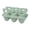 Green, variant on Elephant-Shaped Silicone Ice Tray with 6 Cavities, Easy Release, Leak-Proof Lid, Soft Handle, Dishwasher Safe, Fun for Kids Parties, Size 17x10x4cm, Blue.