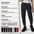 thumbnail image 5 of AKADEMIKS Men's Active Sweatpants – Fleece Jogger Pants with Pockets for Men (S-4XL), 5 of 6