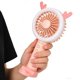 thumbnail image 4 of Summer USB Fan Cute Cats Handheld Folding Mini Fan Cartoons Style Portable Light-up Mini Fan For Students, 4 of 6