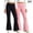 Multicolor, variant on BXJX Girls Leggings 2 Pieces 10-12, Sports Elastic Waist Stretchy Slim Base Layer Flare Pants