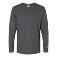 thumbnail image 1 of Russell Athletic Mens Combed Ringspun Long Sleeve T-Shirt, M, Charcoal Grey, 1 of 1