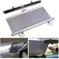 thumbnail image 1 of Yazoeia Car Window Shade, Automatic Retractable Sunshade for Car Blocks Heat and UV Rays Glare Protection Roller Sunshade Visor for Baby,Kids, Pets, Passengers (Silver) CJC912-156507, 1 of 6