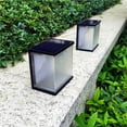 thumbnail image 4 of Solar Wall Light Infrared Sensor Wall Lamp Intelligent Light Warm Waterproof Control Solar Light for Pathway Patio Garden Outdoor, 4 of 9