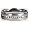 thumbnail image 3 of HSHDLDF 4mm 6mm 8mm 10mm Black Titanium Rings Wedding Band Matte Comfort Fit for Men Women, 3 of 6