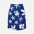 thumbnail image 5 of LNWH Blue Floral Print Pattern Dog Clothes, Breathable Warm Cotton Pet Clothes 4X-Large, 5 of 8