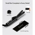 thumbnail image 6 of FARERY Mini Curling Iron for Short Hair, Travel Size with 3 Adjustable Heating 1/2", Black, 6 of 8