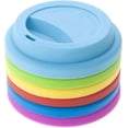 thumbnail image 5 of 6 Pcs Silicone Drinking Lid Cup Lids, Reusable Coffee Cup Coverscoffee (d-b2), 5 of 5