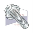 thumbnail image 2 of 1/4-20 x 2 3/4" Serrated Hex Flange Screws | Unslotted | Steel | Zinc (Quantity: 600), 2 of 3
