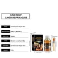 thumbnail image 6 of Car Roof Liner Repair Adhesive, High-Temperature Resistant Fast-Drying Glue for Headliner Fabric, Strong Bonding & No-Trace Repair Kit, 6 of 9