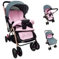 thumbnail image 1 of Carriola Reversible The Baby Shop Asiento Reclinable 3 Posiciones, Plegable y Ligera de Viaje Rosa, 1 of 8