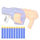 thumbnail image 2 of 100 piezas de repuesto suave balas de espuma dardos bala hueca pistola de juguete accesorio para deportes al aire libre (azul oscuro) YUNYI BRAND Deportes, 2 of 8