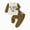 fall winter outfits-Coffee, variant on TOWED22 Toddler Baby Boy Clothes Fall Winter Fleece Outfits Letter Print Sweatshirt & Jogger Pants Set(Blazer,2-3 Y)