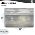 thumbnail image 4 of Stupell Industries Coastal Sunlight On The Sea Canvas Art, 30 x 20, by Christy McKee, 4 of 8