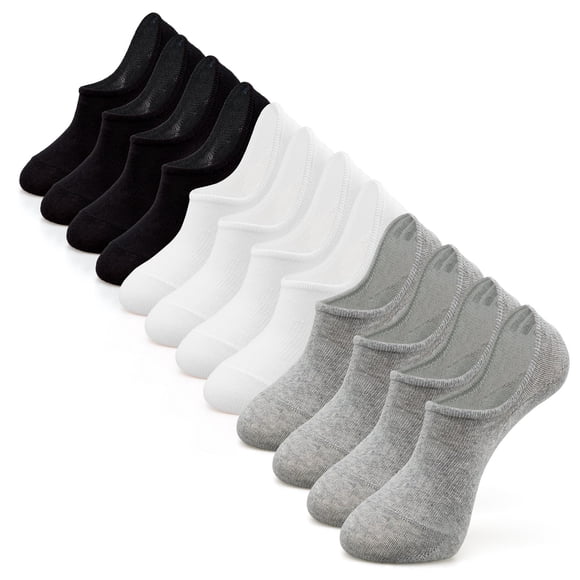 Calcetines IDEGG No Show para mujer y hombre, antideslizantes para correr