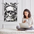thumbnail image 6 of Cool Skull in Earphones Decorative Garden Flag for All Seasons, 12 x 18 Inch Small Vertical Double Sided Outside Decoration for Yard Farmhouse, 6 of 6