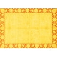 thumbnail image 1 of Ahgly Company Indoor Rectangle Abstract Yellow Modern Area Rugs, 7' x 10', 1 of 4
