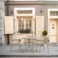 thumbnail image 2 of Compamia Paris Square Table 31 inch Taupe, 2 of 4