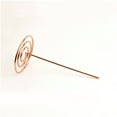 thumbnail image 3 of Shisuyan Rose Golden Paper Message Holder Metal 2Pcs 5.7x3In, 3 of 8