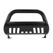WaiRitoday 3" Black Compatible with Nissan Frontier 2005-21 Front Bumper Grille Bull Brush Grille Guard