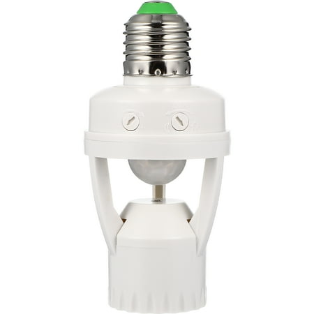 

LED Lamp Bulb Holder E27 Infrared Sensor Lamp Holder Light Switch Socket Light Base