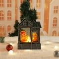 thumbnail image 5 of Christmas Snow Globe, Lighted Snow House Lantern Glittering Holiday Decoration and Gift for Family Children or Friends (C), 5 of 6