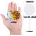 thumbnail image 2 of RYLABLUE Reflection of Trees in The Pond Set of 4 Car Coaster for Drinks, Absorbent Ceramic Stone Coasters Cup Mat with Cork Base for Home Kitchen Room Coffee Table Bar Decor, 2 of 5