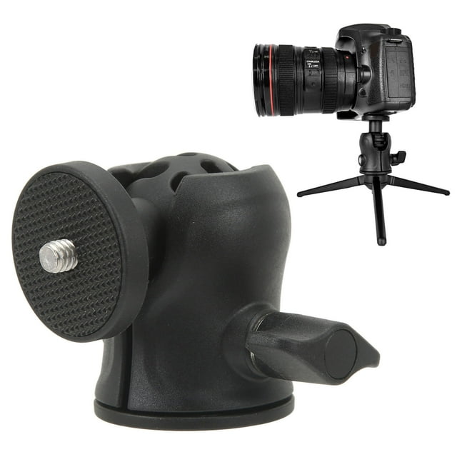 Cabezal de Trípode Rotativo, Cabeza de Bola de Trípode 360 Grados para TRÍPODE