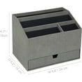 thumbnail image 5 of Bigso Greta Desktop Organizer | Durable Office Desk Organizer | Grey, 5 of 5