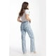 thumbnail image 2 of Jeans Wide Leg mariposas /Juvenil, 6542, (Mezclill claro) azul 3, 2 of 3
