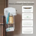 thumbnail image 2 of Prince Lionheart Diaper Caddy, Clear, 2 of 6