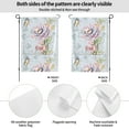 thumbnail image 4 of Sigee Vintage Rose for Live Happy Decorative Small Garden Flag,Double Sided Yard Flags Holiday Garden Flags for All Seasons, 4 of 9