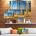 thumbnail image 3 of Ciel Clair et Buisson dans une Forêt Épaisse - Art Moderne sur Toile, 3 of 4