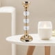 thumbnail image 5 of Candelabro de té, candelabro, decoración de centro de mesa de boda Largo 11x32cm, 5 of 9