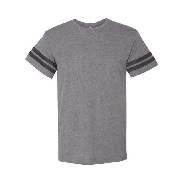 Camiseta de fútbol de manga corta con cuello redondo de jersey fino para hombre LAT (6937) Granito LAT 6937