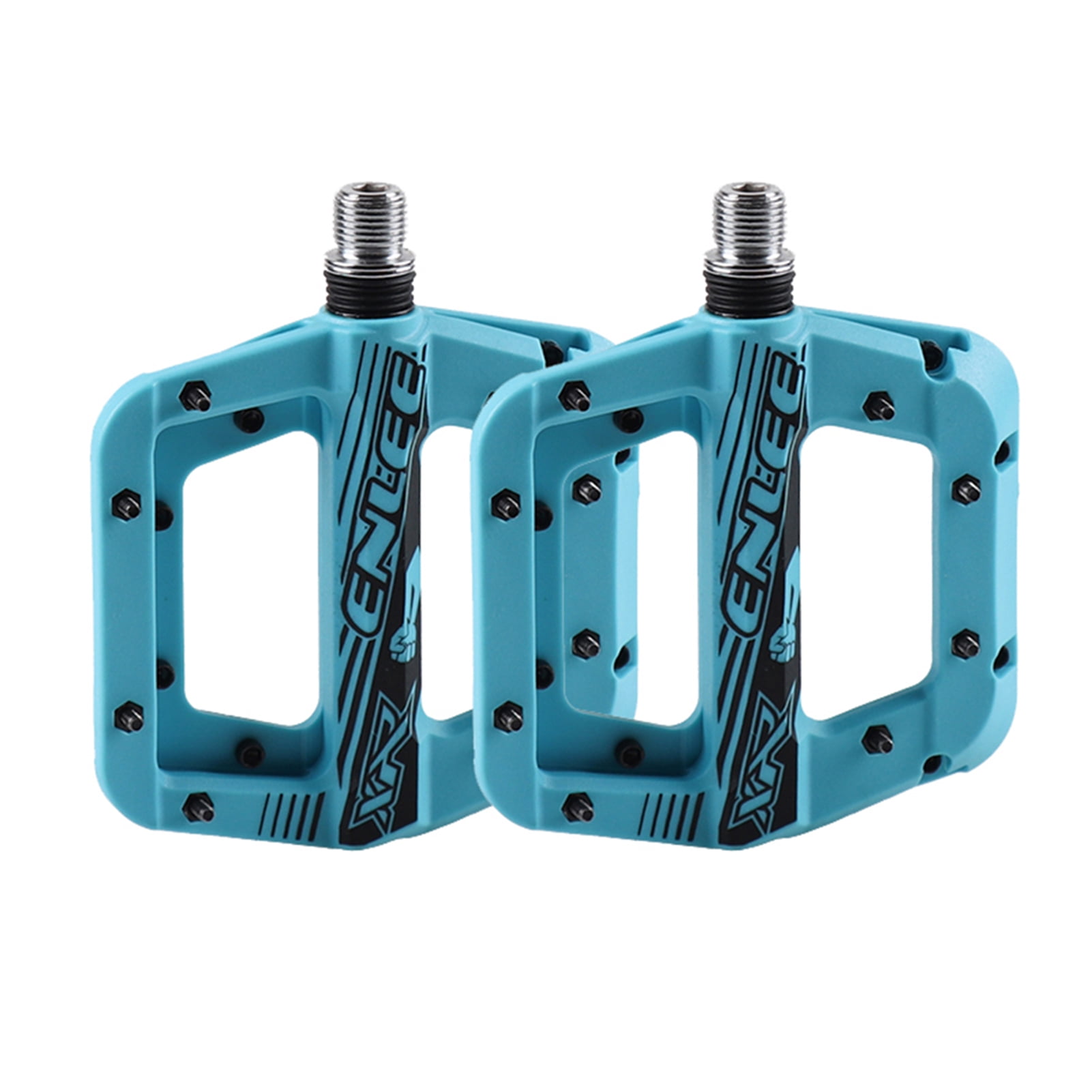 Details about   Aluminum Alloy Mountain Bike Pedals 9/16" 3 Sealed Bearings Pedals Flat Platform 