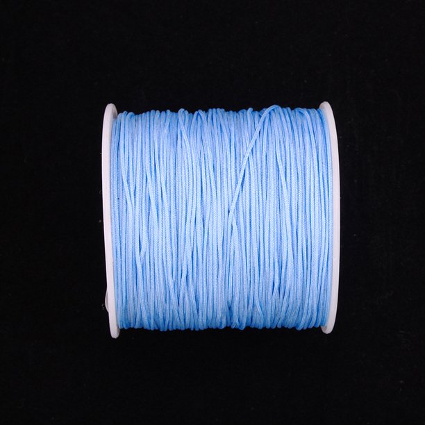 Cuerda tejida de jade, accesorios para pulseras de cuerda tejida, material de cuerda colgante hecho a mano de bricolaje encriptado de nailon