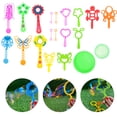 thumbnail image 3 of 3 Sets Colorful Bubble Wand Set Outside Blowing Bubble Maker for Kids Toddlers, 3 of 8