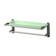 thumbnail image 5 of Estante de secado para baño, soporte para champú montado en la pared sobre estante para inodoro, estante de almacenamiento moderno, toallero para Verde, 5 of 9