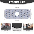 thumbnail image 2 of Sikiie Dogs Are Running Splash Guard for Sink Faucet-1 PC Super Absorbent Fast Drying Mat Sink Gadgets-Splash Guard for Kitchen, Sink Mat, 2 of 7