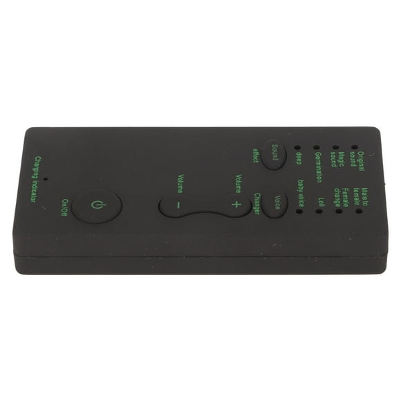 Handheld Voice Changer, Portable 7 Sound Effects Plug And Play Mini Voice Changer Device  For PCs For Tablets