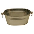 thumbnail image 1 of 14 in. Polished Silver Beverage Oval Bucket, 1 of 1