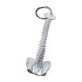 thumbnail image 1 of Llavero con forma de columna vertebral humana en miniatura, modelo de columna vertebral humana de PVC, llavero con colgante para billetera. Blanco, 1 of 8