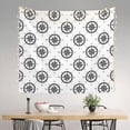 thumbnail image 2 of Disketp Retro Compass Tapestry 60x51 InchesTapestry for Living Room Bedroom Home, 2 of 6
