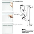 thumbnail image 4 of MYG 6 Pieces Valance Clips 2 inch Clear Blind Clips for Blind Valance, 4 of 9