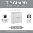 thumbnail image 4 of Pemberly Row 2 Drawer Lateral File Cabinet in White - Engineered Wood, 4 of 7