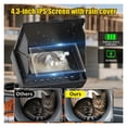 thumbnail image 2 of Sewer Pipe Inspection Video Camera DVR IP68 Drain Pipeline Industrial Endoscope 4.3" Monitor ,Easily Maneuver, 2 of 6
