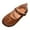 Brown, variant on Gyujnb Hollow Cutout Mary Jane Shoes Hook and Loop Breathable Flat Casual Shoes (Toddler,Little Girls),5.5-6 Years