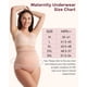 thumbnail image 4 of Ropa interior de maternidad Momcozy High Waist Over Bump, paquete de 3, 4 of 7