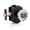 Black-Privacy-1Pack, variant on Passage-2Pack Antique Brass Octagonal Crystal Zinc Alloy Interior Door Knobs for Hallways Closets