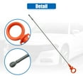 thumbnail image 5 of Unique Bargains 1pcs Engine Oil Level Indicator Dipstick for VW Polo 2015-2022 No.03L115611H, 5 of 6